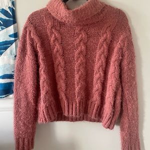 Knit turtle neck sweater